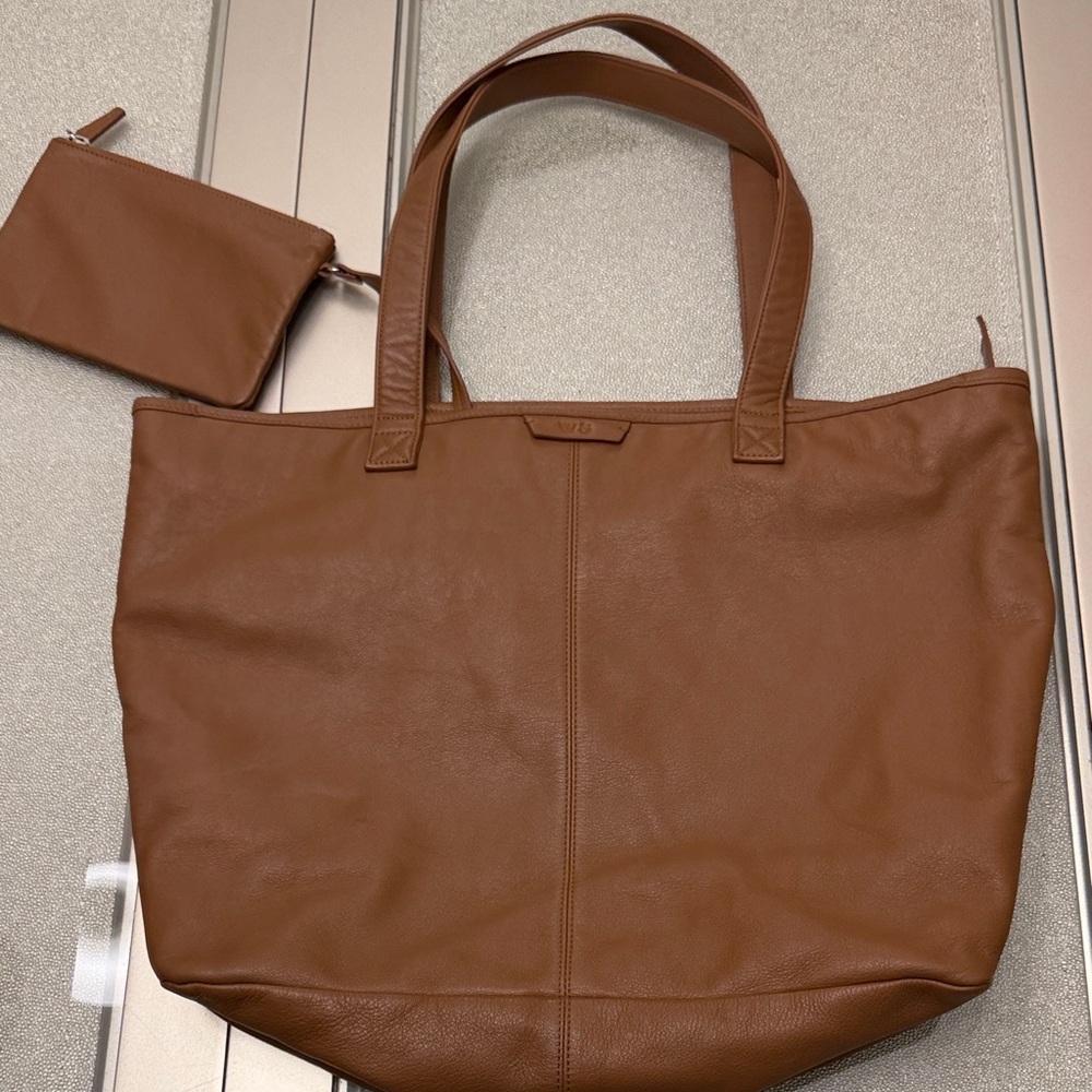 Leatherology Tote Bag with Pouch